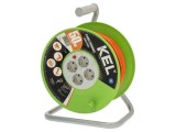Prelungitor alimentare KEL 3x1,5mm2 cu 4 prize PVC 50m 16A
