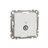 Cumpara ieftin Priza TV trecere 10 dB Schneider Sedna alb SDD111478