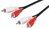 Cablu audio 2x RCA tata - 2x RCA tata 5m Goobay