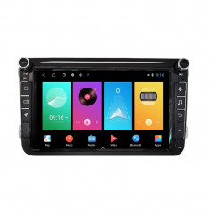 Navigatie dedicata cu Android VW Touran 2003 - 2010, 1GB RAM, Radio GPS Dual foto