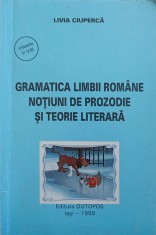 GRAMATICA LIMBII ROMANE. NOTIUNI DE PROZODIE SI TEORIE LITERARA-LIVIA CIUPERCA-244228