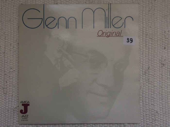 glenn miller original disc vinyl lp muzica swing ragtime amiga jazz GDR 1978 NM