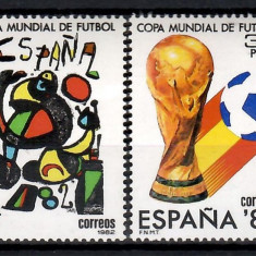 Spania 1982 - Cupa Mondială de fotbal - Spania, MNH