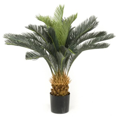 Emerald Arbust artificial Sagotier japonez, &amp;icirc;n ghiveci, 80 cm foto