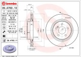 BREMBO 09.A760.11 PRIME LINE - UV Coated Disc frana