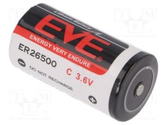 Baterie litiu C 3,6V 8500mAh nereincarcabila EVE BATTERY ?26x50mm foto
