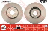 Disc frana NISSAN QASHQAI / QASHQAI +2 (J10, JJ10) (2007 - 2013) TRW DF4989S