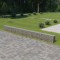 Gossi gabion perete cu capace, 600 x 30 x 50 cm, otel galvanizat