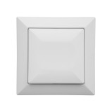 Intrerupator simplu Abex Perla WP-1P, incastrat, alb