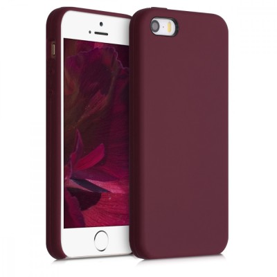 Husa pentru Apple iPhone 5 / iPhone 5s / iPhone SE, Silicon, Violet, 42766.190 foto