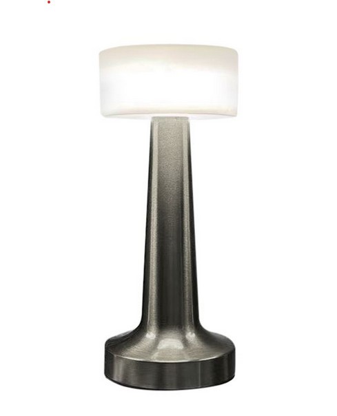 Lampa metalica Stk de masa cu USB, 3 nivele de lumina si functie touch 21 cm