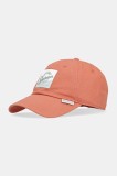 Columbia șapcă de baseball din bumbac Provisions Ball Cap culoarea portocaliu, cu imprimeu, 2096351