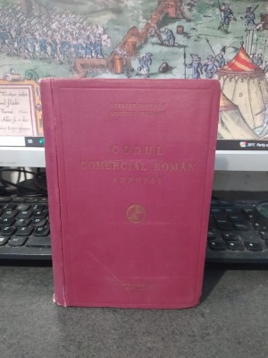 Stelian Ionescu, Laurențiu Preuțescu, Codul comercial rom&amp;acirc;n adnotat cu jurisprudența rom&amp;acirc;nă la zi..., București 1933, 069 foto