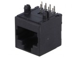 Soclu RJ45 Cat 5 8p8c THT &icirc;n unghi, ENCITECH
