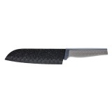 Cutit Santoku pentru Legume, 30 cm, Lama Inox, Maner Ergonomic, CMCLASS
