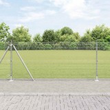 Set de St&acirc;lpi Set de 2 Oțel galvanizat 10m x 1m Durabil