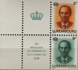 BC125, Luxemburg 1989, serie personalitati, Marele Duce Jean