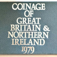 ANGLIA MAREA BRITANIE SI IRLANDA DE NORD SET MONEDE 1979 IN BLISTER ORIGINAL