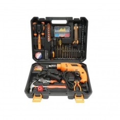 Masina de gaurit (bormasina) 600W, 220V cu scule si unelte 44 piese