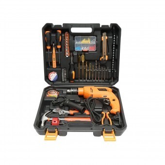 Masina de gaurit (bormasina) 600W, 220V cu scule si unelte 44 piese