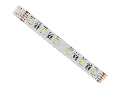 Bandă LED RGBW 12V 60 LED/m IP20 Albă foto