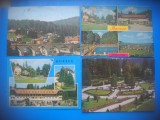 HOPCT LOT 3837 -IP- 4 CARTI POSTALE-BORSEC -JUD HARGHITA-CIRCULATE