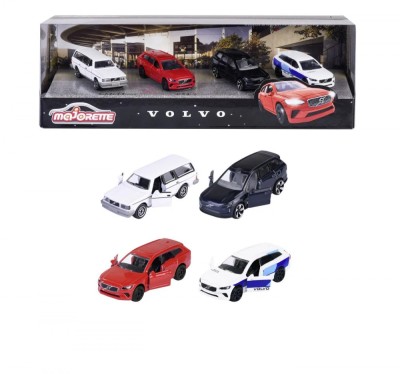 MAJORETTE PREMIUM CARS SET 4 MASINI VOLVO V90 SCARA 1:64 foto