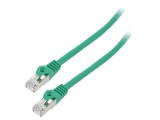 Cablul de rețea F/UTP 6 lita CCA PVC verde 2m 26AWG, Lanberg