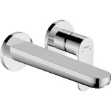 ORNAMENT BATERIE INCASTRATA LAVOAR REBRIS S, PIPA 200 MM, CROM