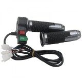 Maneta Acceleratie Scuter Electric/Bicicleta Harley Citycoco 12-72V, Buton Viteza+Claxon, Diametru 2.2cm, Cablu 1.7m+