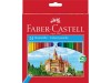 Creioane colorate hexagonale Faber-Castell 24 culori/set, Faber Castell