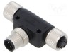 Adaptator M12 DEGSON FT-M12D-04M-M12D-04F-Q-0200