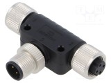 Adaptator M12 DEGSON FT-M12D-04M-M12D-04F-Q-0200