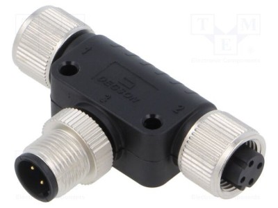 Adaptator M12 DEGSON FT-M12D-04M-M12D-04F-Q-0200 foto
