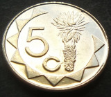 Cumpara ieftin Moneda exotica 5 CENTI - NAMIBIA, anul 2015 *cod 545 A, Africa