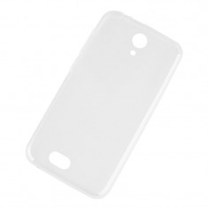 Husa Back Cover Case telefon Kruger &amp; Matz Flow 4/4S, silicon, transparent