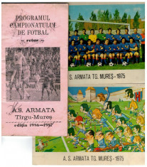 ASA Targu Mures - echipa 1975, program 1986-87 foto