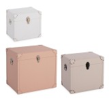 Cumpara ieftin Set 3 cufere depozitare Merryn 34x28x33h; 42x34x41h; 50x40x49h