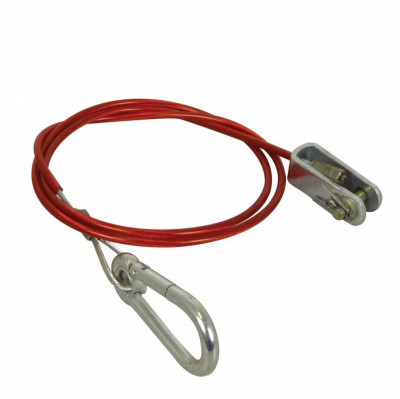 Cablu siguranta remorca auto Carpoint 150kg / 1500N, 100 cm , 1 buc. foto