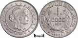 1924, 2000 R&eacute;is - Brazilia | KM 526, America Centrala si de Sud, Argint