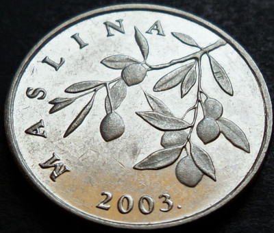 Moneda 20 LIPA - CROATIA, anul 2003 * cod 2738 foto