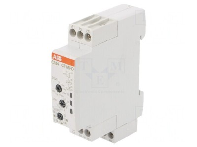 Timer SPDT 0,05s-100h pentru șină DIN 12-240V foto