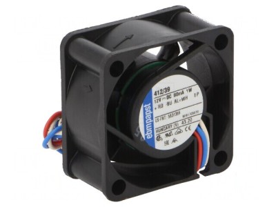 Ventilator axial DC 12VDC foto