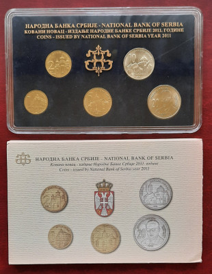 Set monede Serbia, 2011 - BU - A 3543 foto