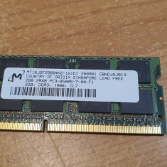 Ram Laptop Micron 2GB DDR3 PC3-8500S MT16JSF25664HZ-1G1D1