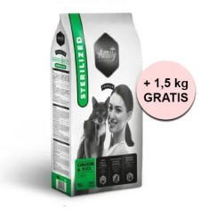 Amity CATS Premium STERILIZED Chicken and Rice 10 kg + 1,5 kg GRATUIT foto
