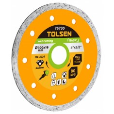 Disc cu diamant umed basic, 115x22.2 mm, Tolsen