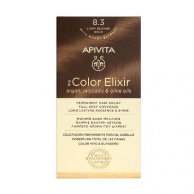 APIVITA My Color Elixir 8.3 Blond Deschis Auriu foto