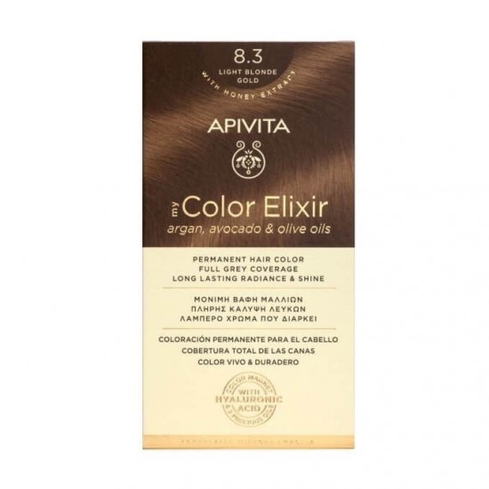 APIVITA My Color Elixir 8.3 Blond Deschis Auriu