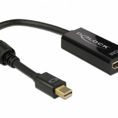 Adaptor mini Displayport la HDMI T-M 1.2 4K Pasiv Negru, Delock 62613